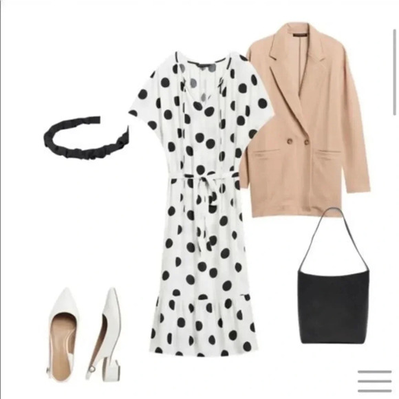 - Banana Republic factory polka dot dress - Picture 3 of 8